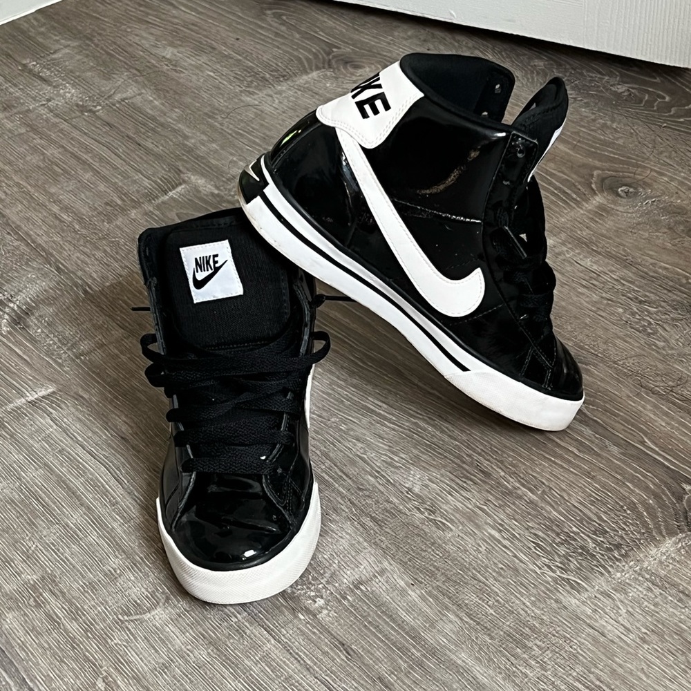 Patent Leather NIKE BLAZERS